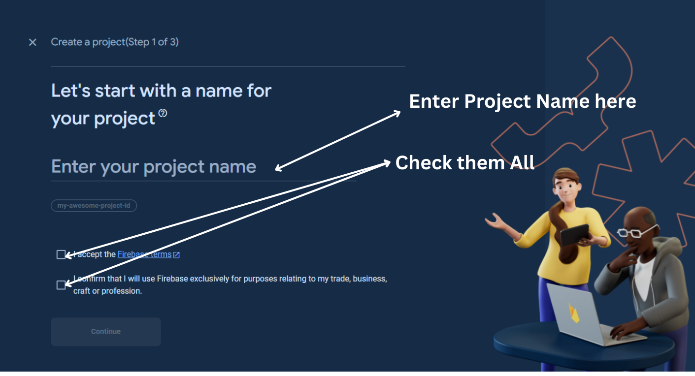 Integrate Firebase Project In Flutter CodeWithMayank